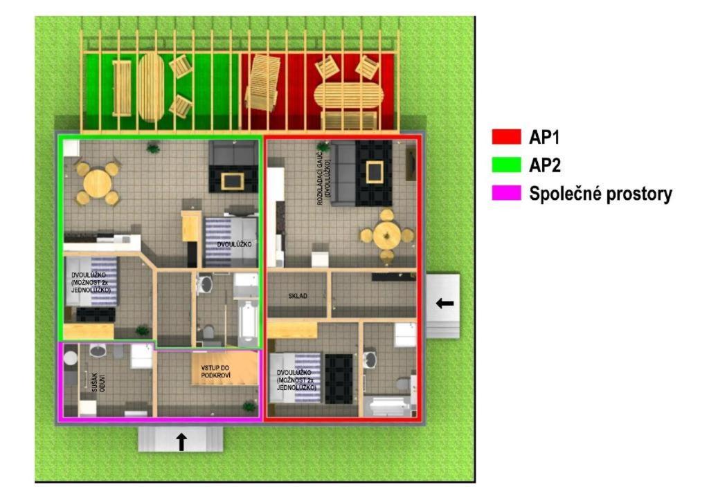 Apartmany Pod Sjezdovkou Abertamy Exterior photo